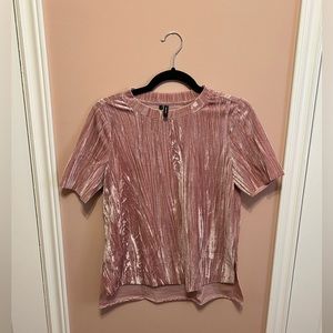 Vero Moda Crushed Velvet top
